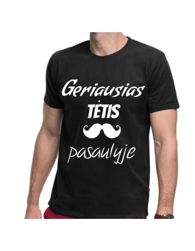 Marškinėliai GERIAUSIAS TĖTIS PASAULYJE
