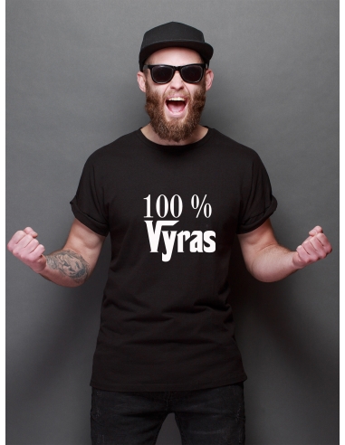 Marškinėliai 100% vyras